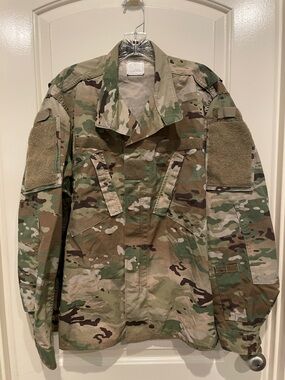 US Military Multicam ACU/ABU Army Air Force Blouse Top, Large Regular